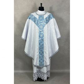 Ornat semi-gotycki maryjny ze stułą kapłańską (3K)