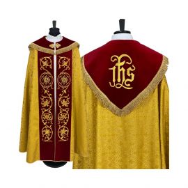 Kapa liturgiczna haftowana IHS (22)