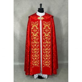 Kapa wzór gotycki - tkanina żakard (1)