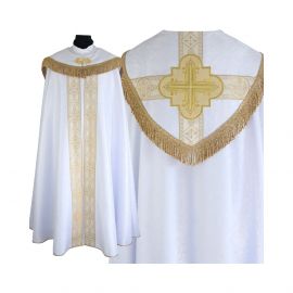 Kapa wzór gotycki kolory liturgiczne - tkanina żakard (12)