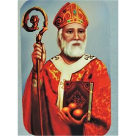 Ornat z nadrukiem Święty Mikołaj