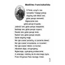 Obrazek religijny Święty Franciszek