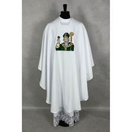 Ornat gotycki haftowany Św. Patryk