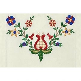 Ornat gotycki haftowany - Haft Kociewski (66K)