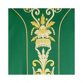 Ornat Semi-Gotycki - zielony (52)