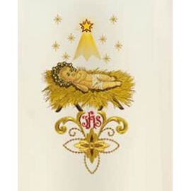 Ornat haftowany Boże Narodzenie (3U)