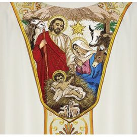Ornat haftowany Boże Narodzenie (12U)
