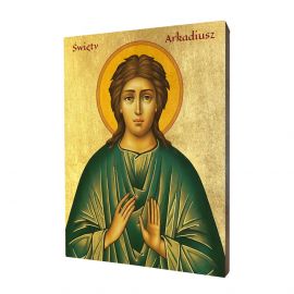 Ikona religijna święty Arkadiusz