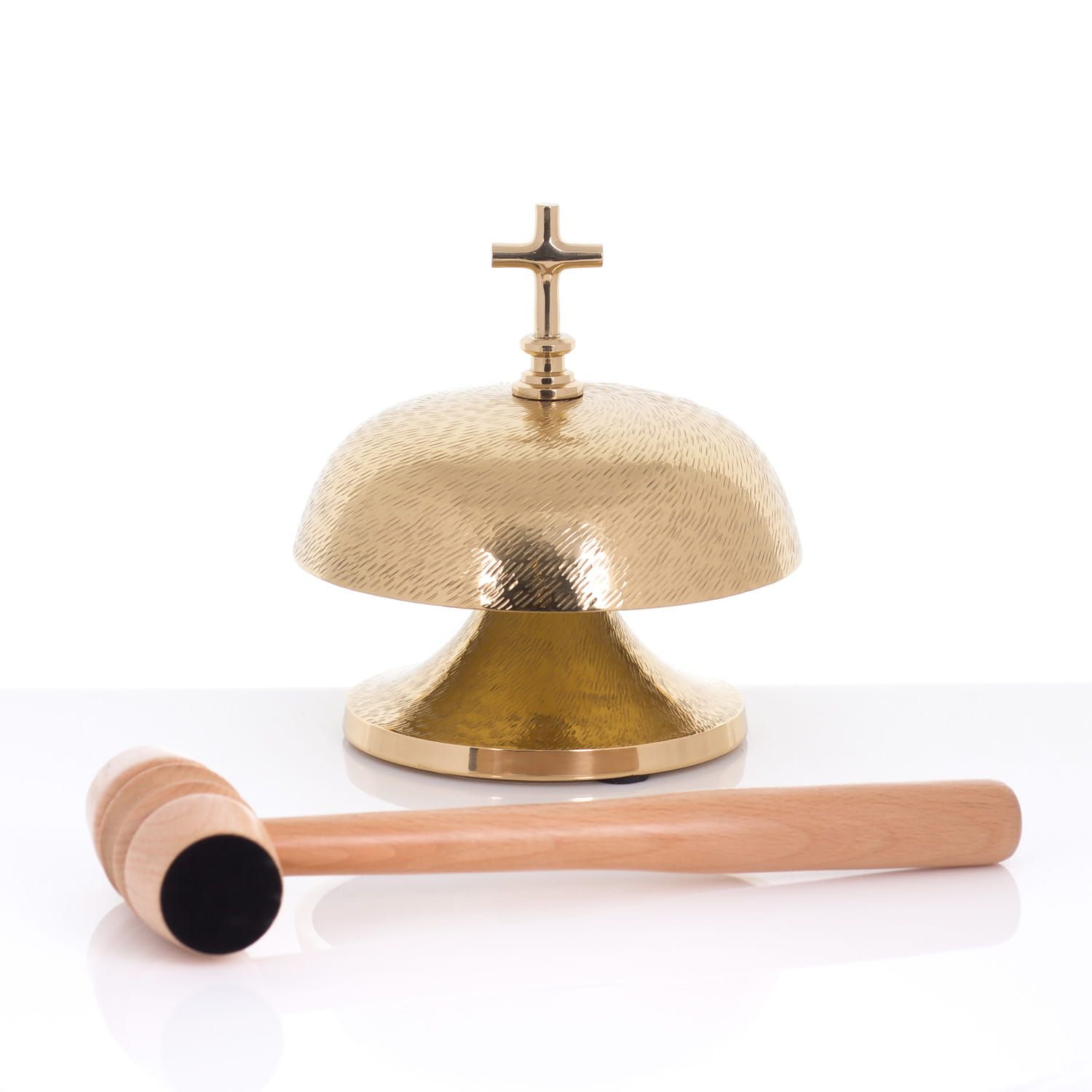 Gong mosiężny, pojedynczy wysokość 19 cm (1)