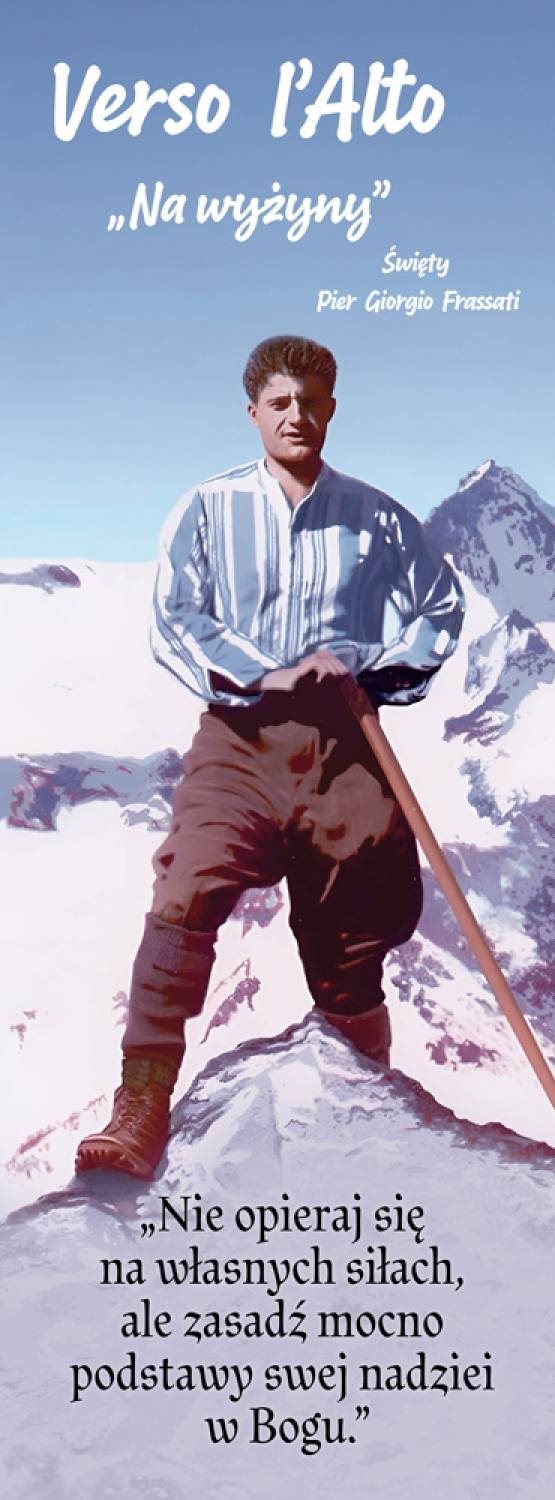 Święty Pier Giorgio Frassati - baner religijny