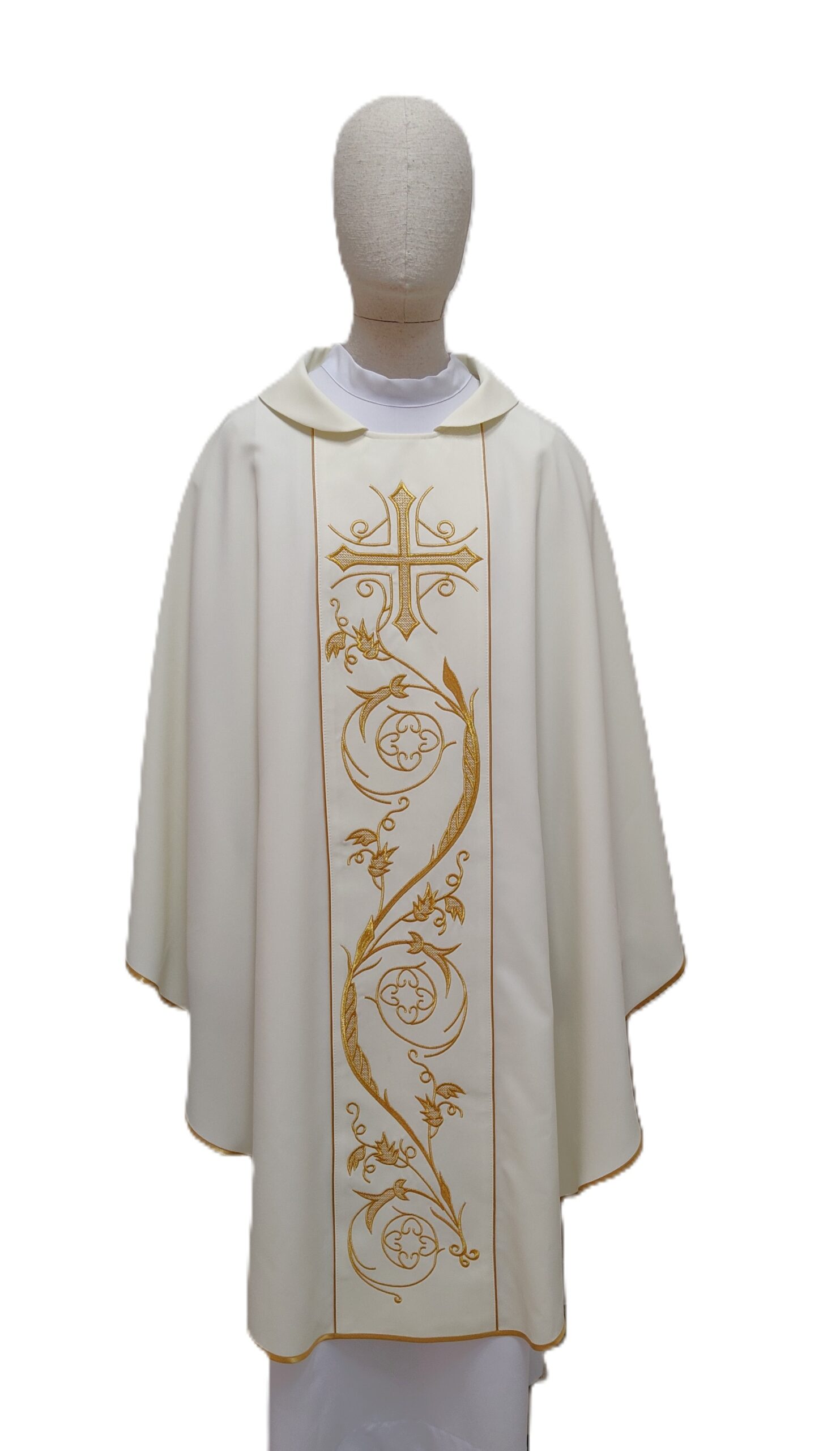 Ornat haftowany Krzyż - kolory liturgiczne