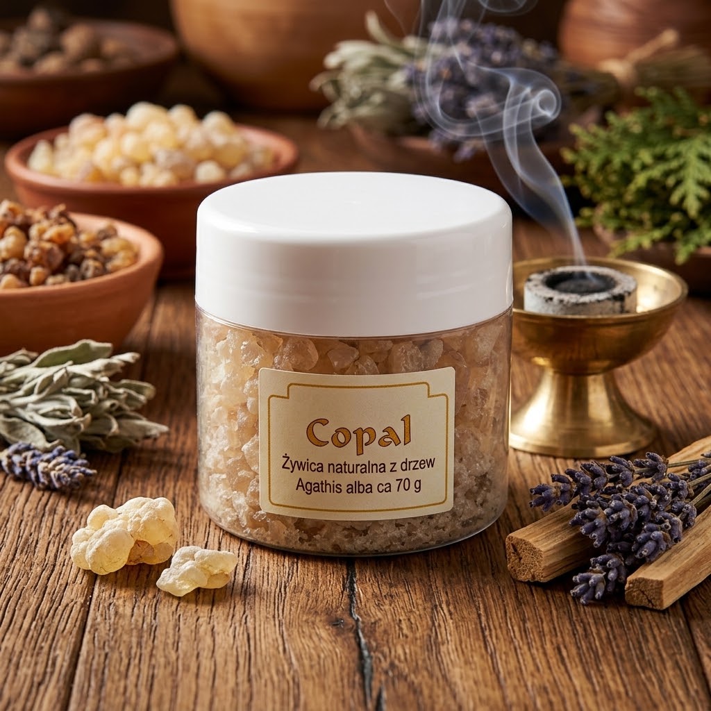 Copal – naturalna żywica do kadzenia, 70 g