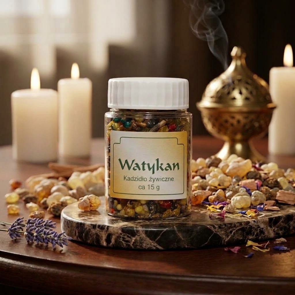 Kadzidło kościelne Watykan – 15 g - KADZIDŁA, WĘGIELKI