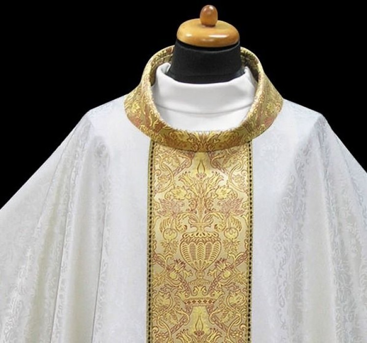 Przepiękny ornat kapłański w stylu monastycznym - zdjęcie 3