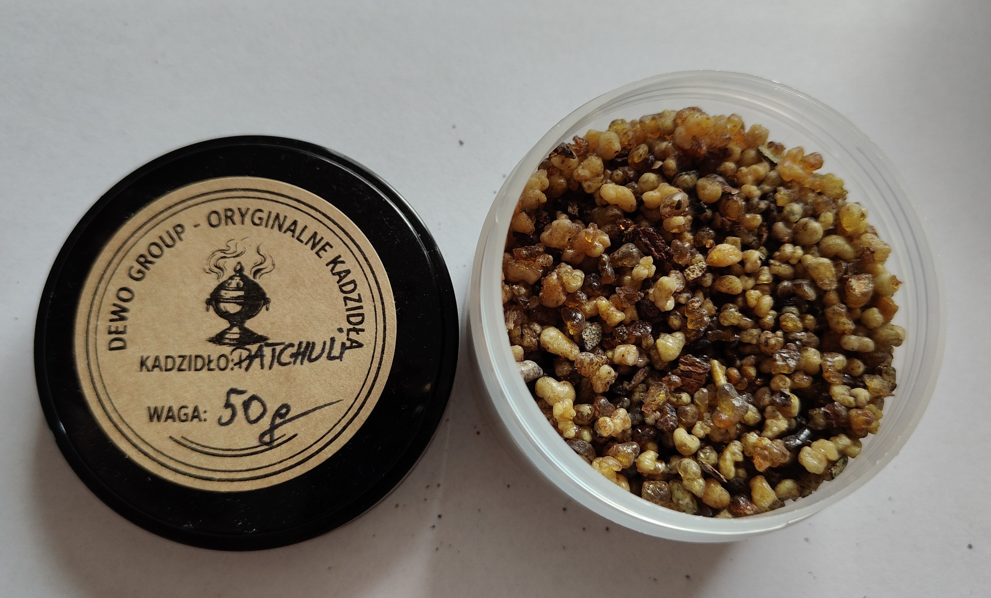 Kadzidło żywiczne Patchouli 50 g - KADZIDŁA, WĘGIELKI