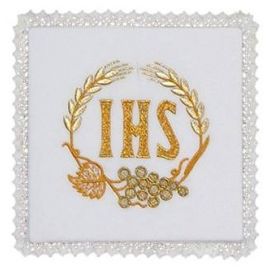 Palka IHS kłosy + winogrona