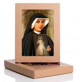 Ikona Św. Faustyna Jezus Miłosierny