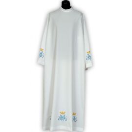 Alba kapłańska haftowana Maryjna (2)