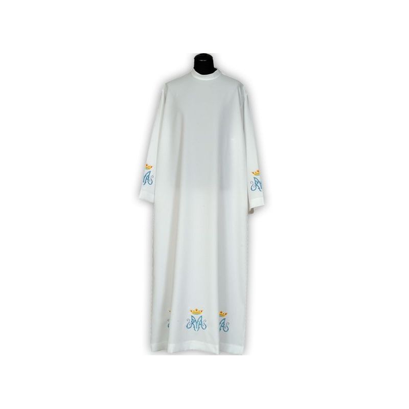 Alba kapłańska haftowana Maryjna (2)