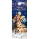 Baner Bożonarodzeniowy -  " Gloria in Excelsis Deo" niebieski z gwiazdą