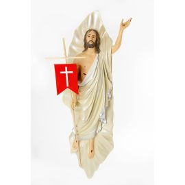 Chrystus Zmartwychwstały - figura do zawieszenia - 134 cm