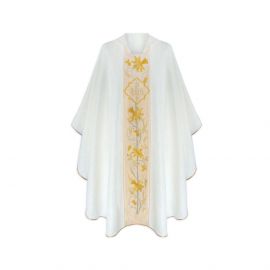 Ornat gotycki IHS żorżeta - kolory liturgiczne (20)