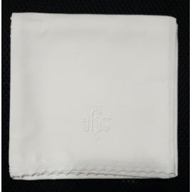 Korporał biały IHS wzór gotycki - 100 % bawełna