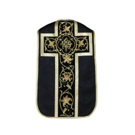 Ornat rzymski IHS - kolory liturgiczne, żakard (34)
