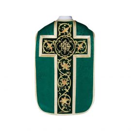 Ornat rzymski IHS - kolory liturgiczne, żakard (34)