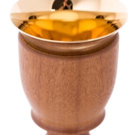 Kielich drewniany - 21,5 cm (7)