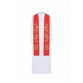 Stuła haftowana - kolory liturgiczne (31)