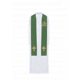 Stuła haftowana - kolory liturgiczne (157)