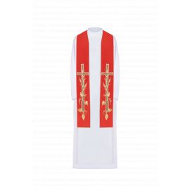 Stuła haftowana - kolory liturgiczne (72)