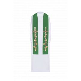 Stuła haftowana - kolory liturgiczne (72)