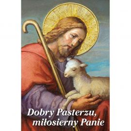 Plakat religijny – Dobry Pasterzu, miłosierny Panie (32)