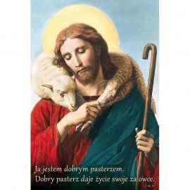 Plakat religijny – Ja jestem dobrym pasterzem (34)