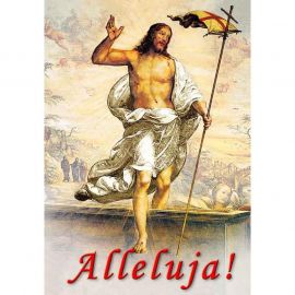 Plakat religijny – Jezus żyje! (43)