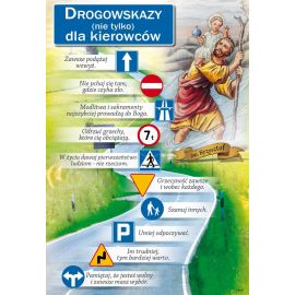 Plakat religijny – Święty Krzysztof - Drogowskazy (56)