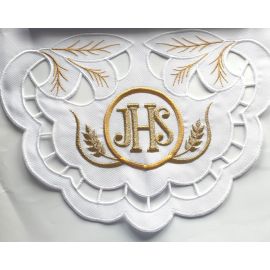 Obrus ołtarzowy haftowany - wzór eucharystyczny (122)
