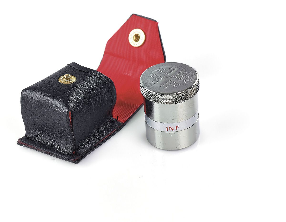 Pojemnik metalowy na oleje INF, CHR, CAT w etui, nikiel (16)