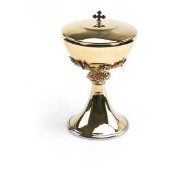 Puszka z ornamentem winne grona - 20 cm - PUSZKI MSZALNE - Nowość