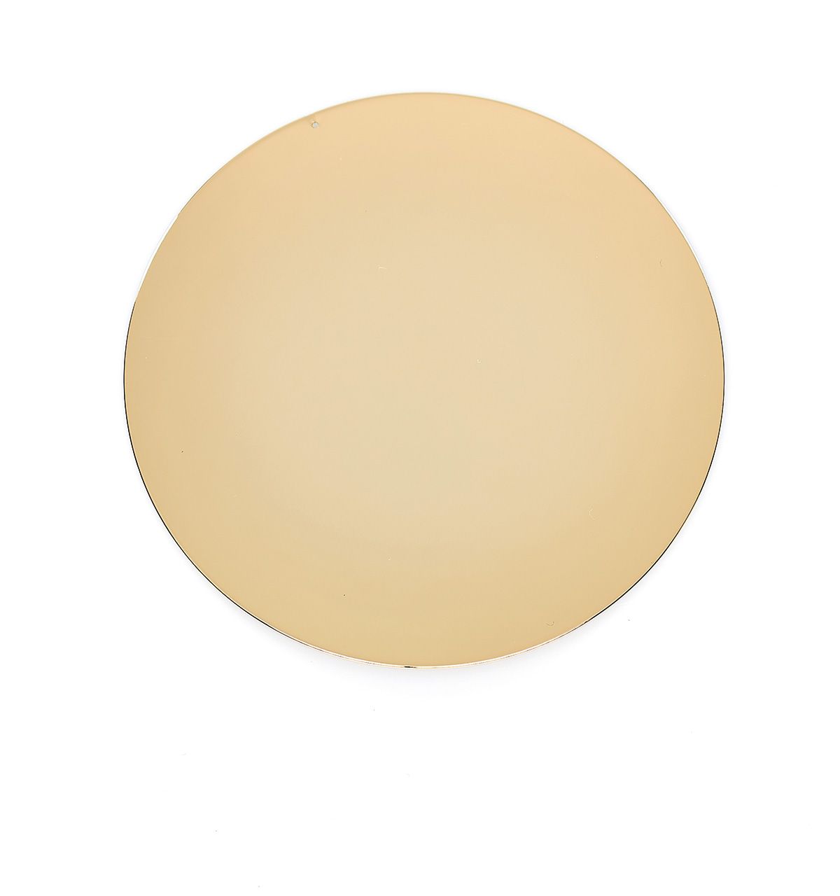 Patena gładka, złocona, śr. 10 cm