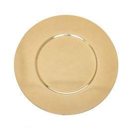 Patena wyprofilowana, złocona śr. 16,5 cm - PATENY LITURGICZNE - Nowość