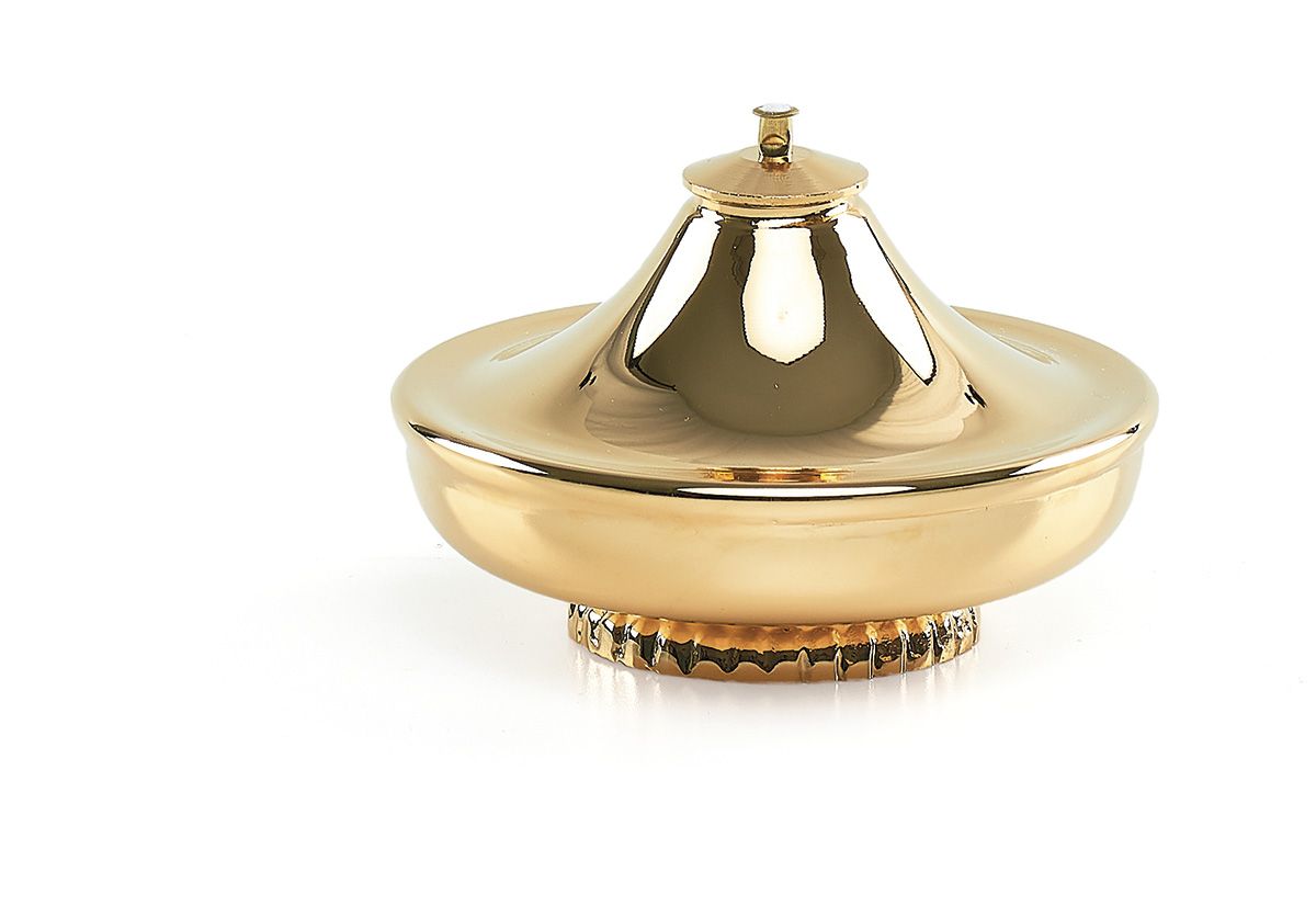 Lampka oliwna z blachy mosiężnej - różne wielkości - zdjęcie 3 - Lampka oliwna z blachy mosiężnej - różne wielkości