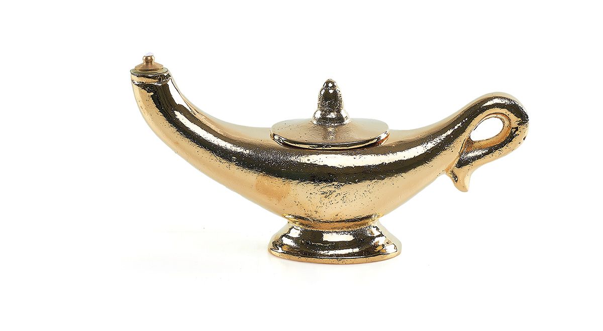 Lampka wieczna oliwna 20 cm „Alladyn"