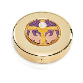 Cyborium z plakietką emaliowaną 7,4x2,2 cm - Ofiarowanie - CYBORIA - Nowość
