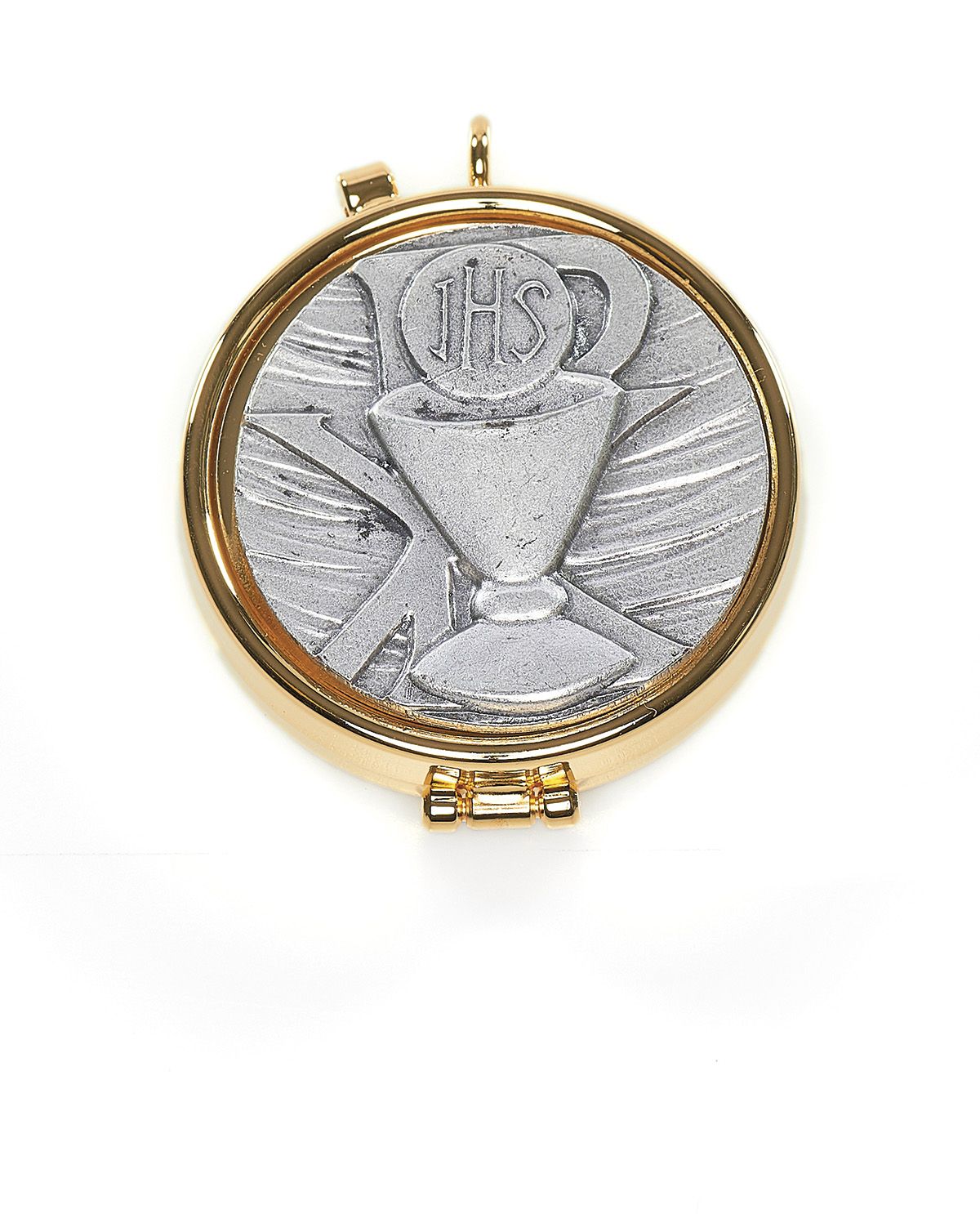 Cyborium z mosiądzu, pozłacane - kielich pokoju