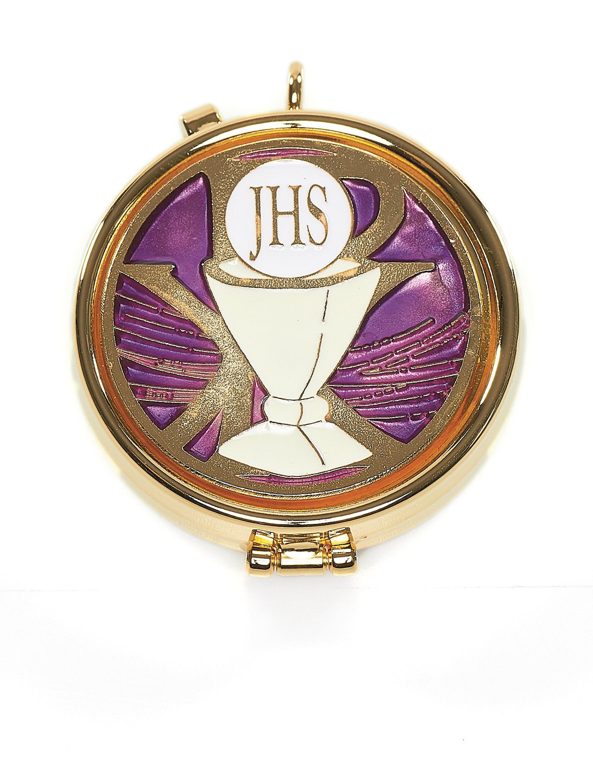 Cyborium z plakietką emaliowaną - Kielich pokoju