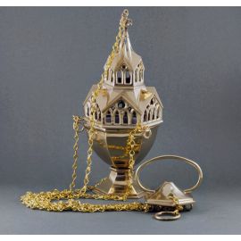 Trybularz mosiężny - 28 cm