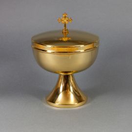 Puszka na komunikanty pozłacana (c15) - PUSZKI MSZALNE - Nowość
